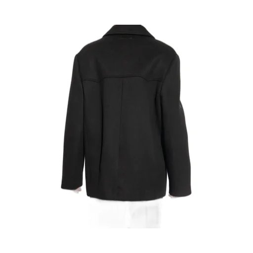 Double-Breasted Wool Coat