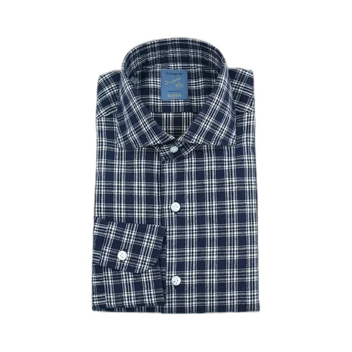 Plaid Button-Down Shirt