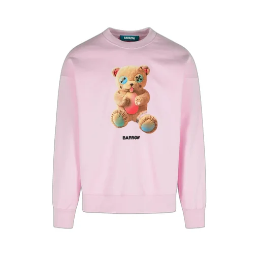 Sweatshirt With Teddy Bear Print