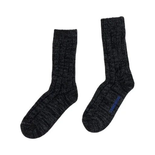 Ribbed Crew Socks