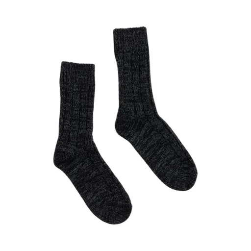 Ribbed Crew Socks