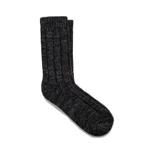Ribbed Crew Socks