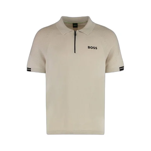 Zip Neck Polo Shirt