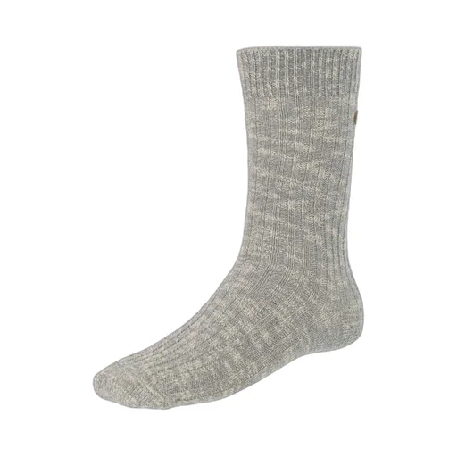 Ribbed Crew Socks