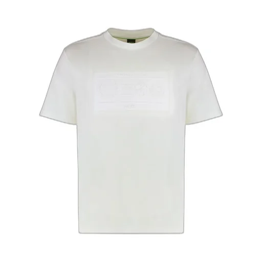 T-Shirt With Embossed Logo