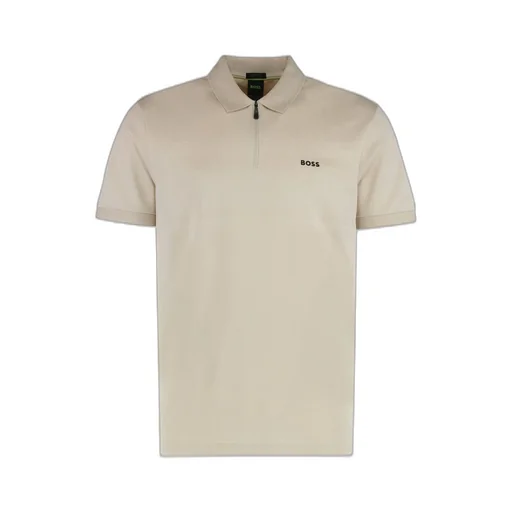 Zip-Neck Polo Shirt