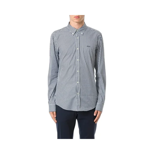 Striped Button-Down Shirt