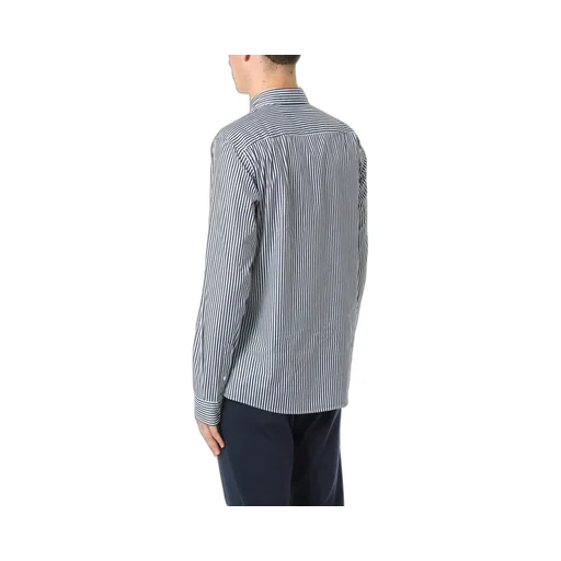 Striped Button-Down Shirt
