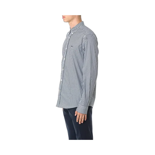 Striped Button-Down Shirt