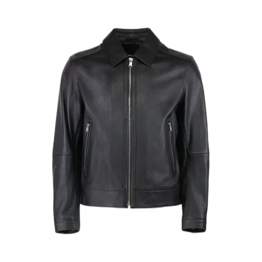 Leather Bomber Jacket