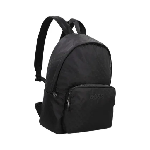 Backpack With All-Over Logo Pattern