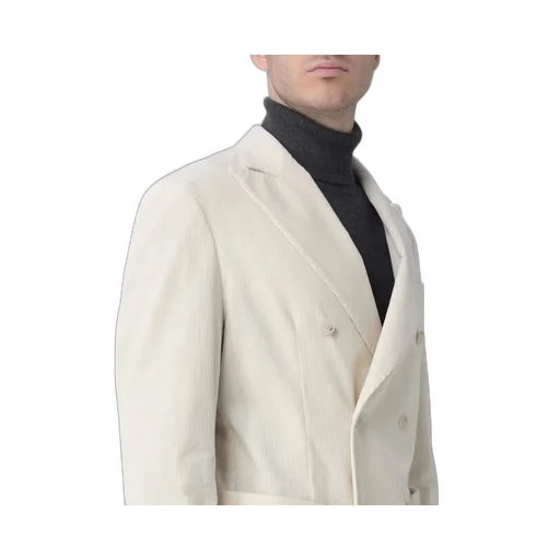 Double-Breasted Corduroy Blazer