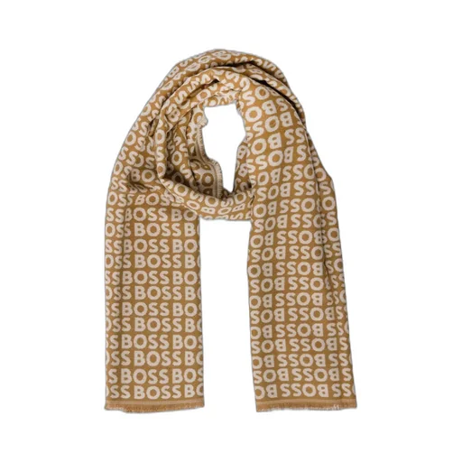 Scarf With All-Over Logo Print