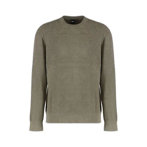 Ribbed Crewneck Sweater