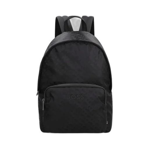 Backpack With All-Over Logo Pattern
