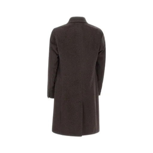 Double-Breasted Wool Coat