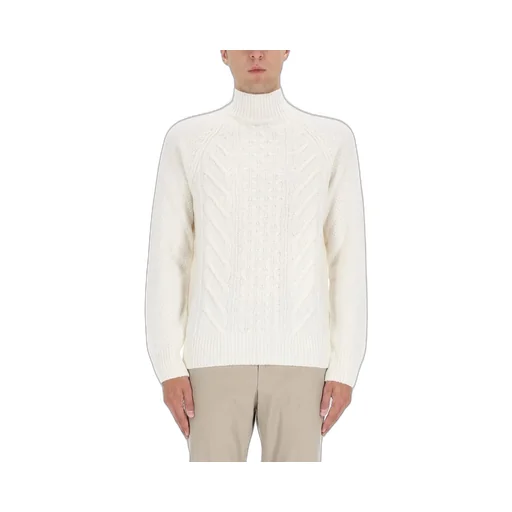 Cable Knit Turtleneck Sweater