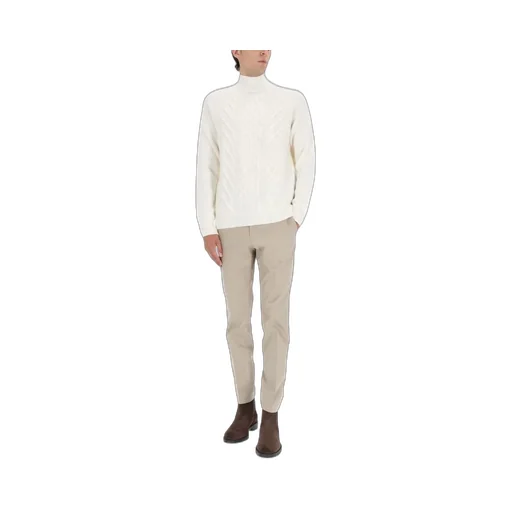 Cable Knit Turtleneck Sweater