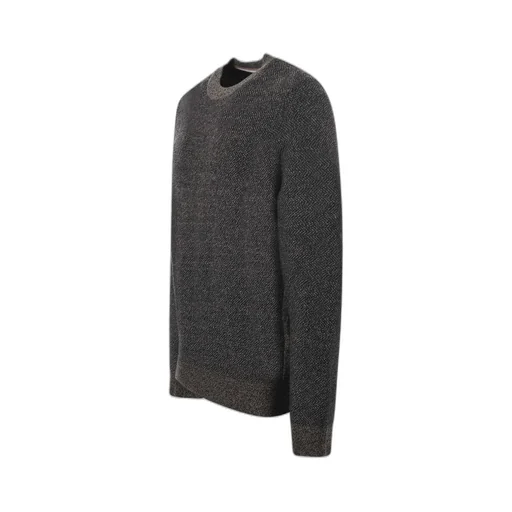 Textured Crewneck Sweater