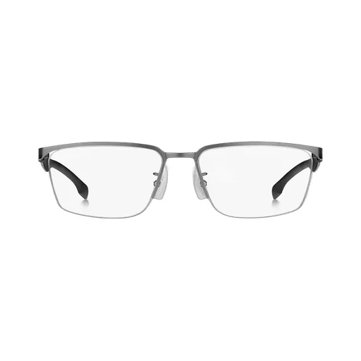 Rectangular Half-Rim Eyeglasses