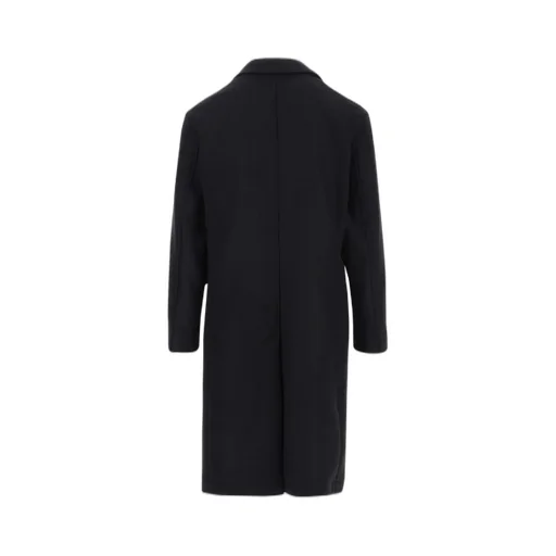 Double-Breasted Wool Coat