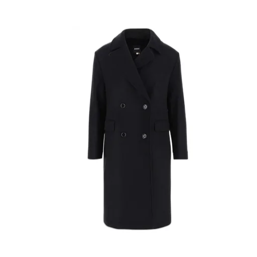 Double-Breasted Wool Coat