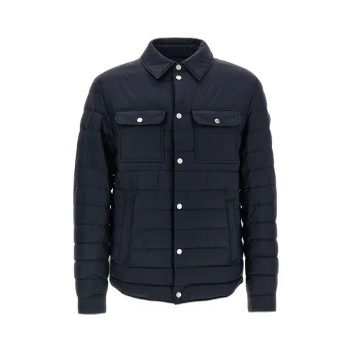 Quilted Down Shirt Jacket