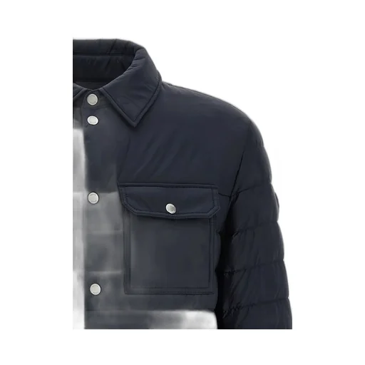 Quilted Down Shirt Jacket