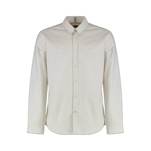 Striped Button-Down Shirt