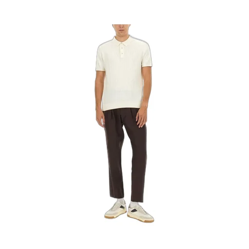 Cable Knit Polo Shirt