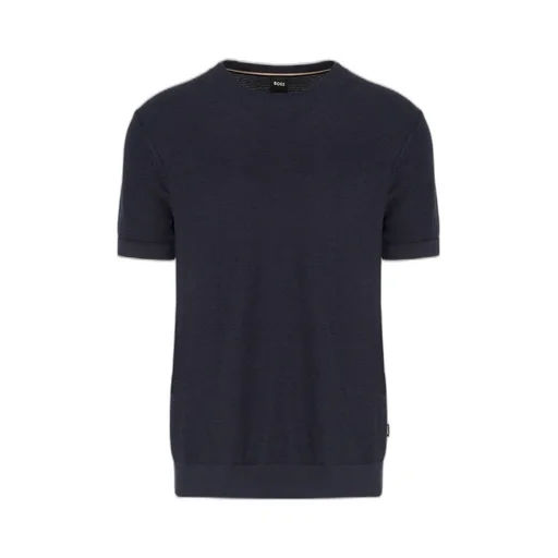 Textured Crewneck T-Shirt