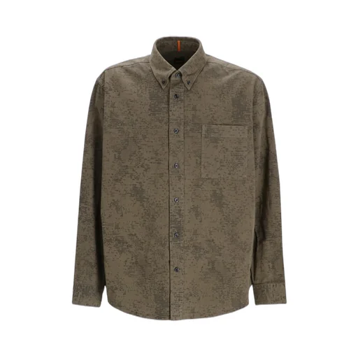Printed Button-Down Shirt
