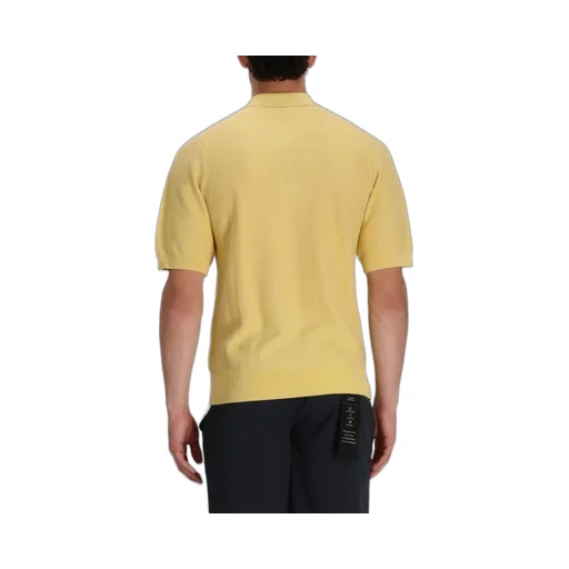 Short-Sleeved Knitted Polo Shirt
