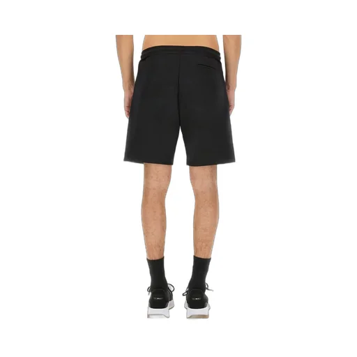 Logo Print Cotton Jersey Shorts
