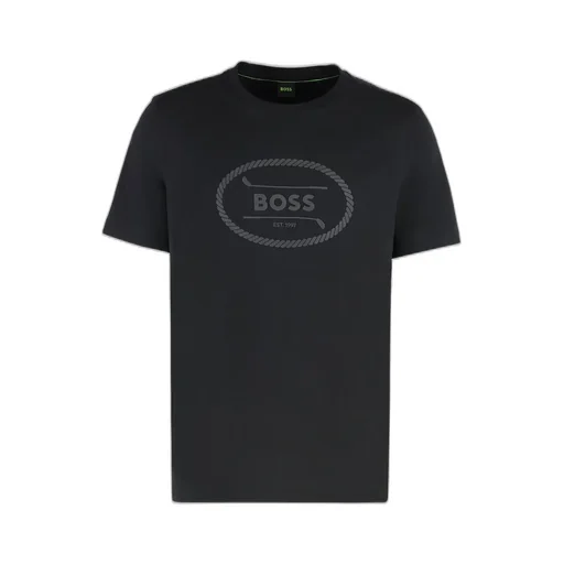 T-Shirt With Oval Logo