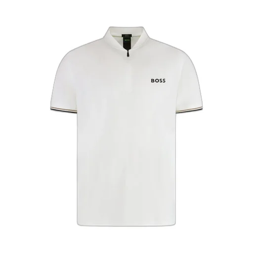 Zip-Neck Polo Shirt