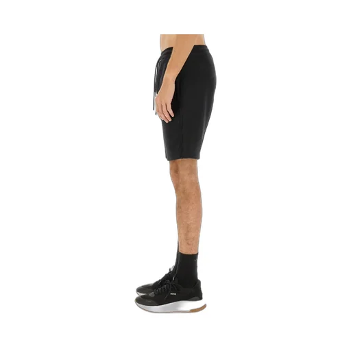 Logo Print Cotton Jersey Shorts