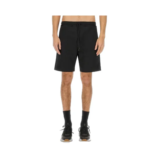 Logo Print Cotton Jersey Shorts