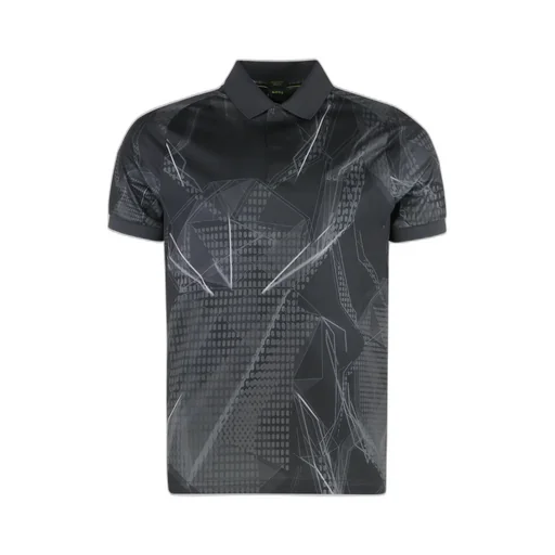 Graphic Print Polo Shirt