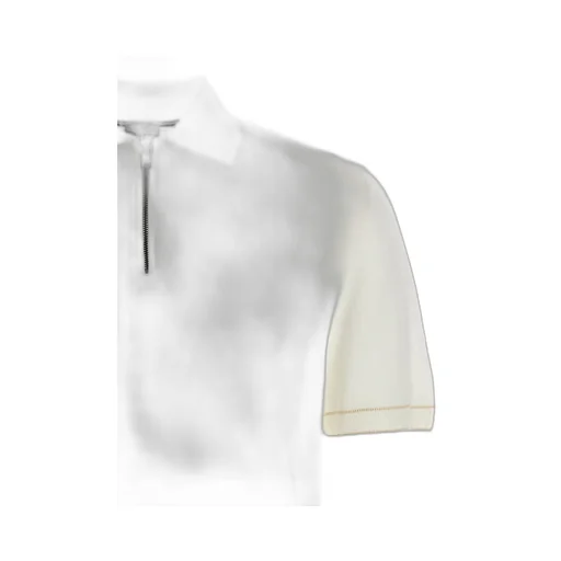 Zip Neck Polo Shirt
