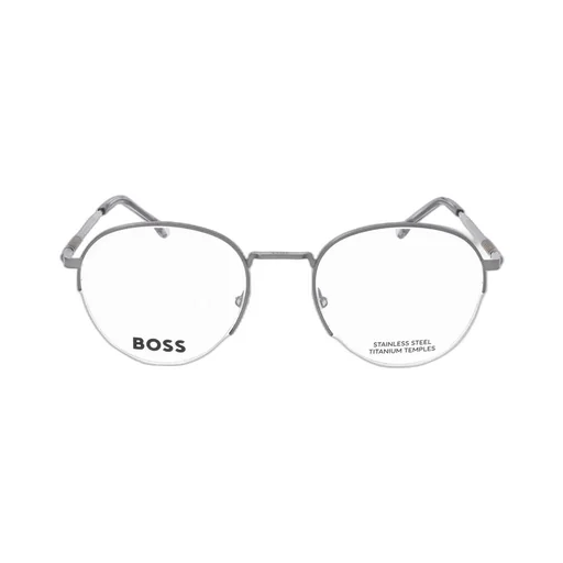 Round Half-Rim Eyeglasses