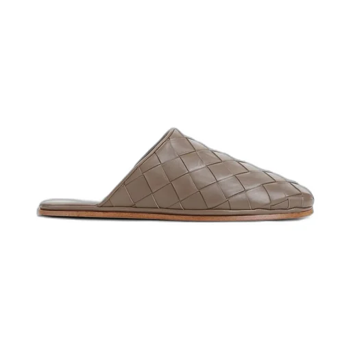Woven Leather Mules