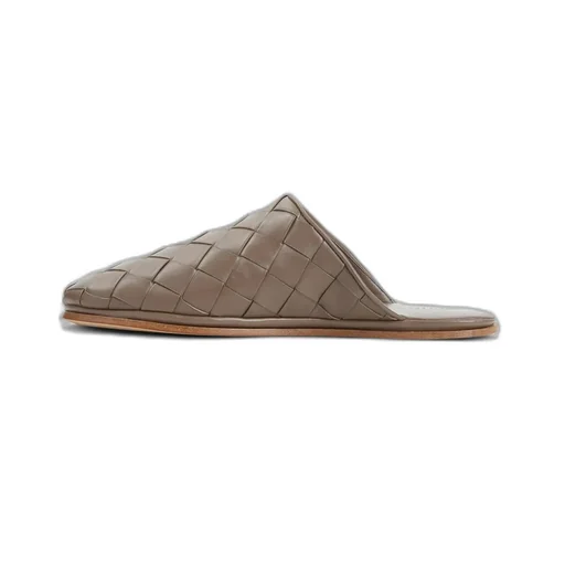 Woven Leather Mules