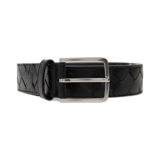 Intrecciato Leather Belt