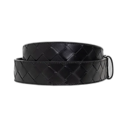 Intrecciato Leather Belt