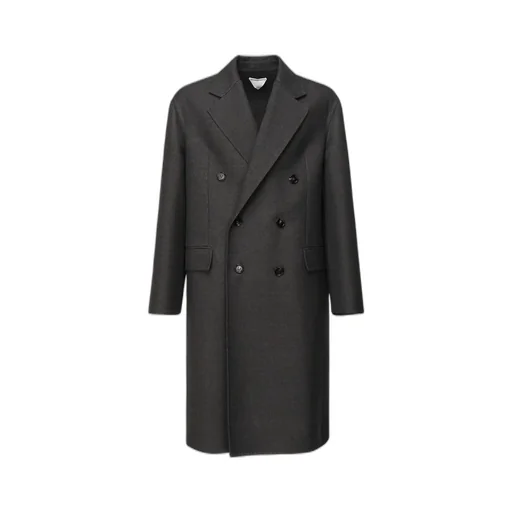 Double-Breasted Wool Coat