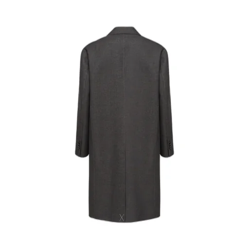 Double-Breasted Wool Coat