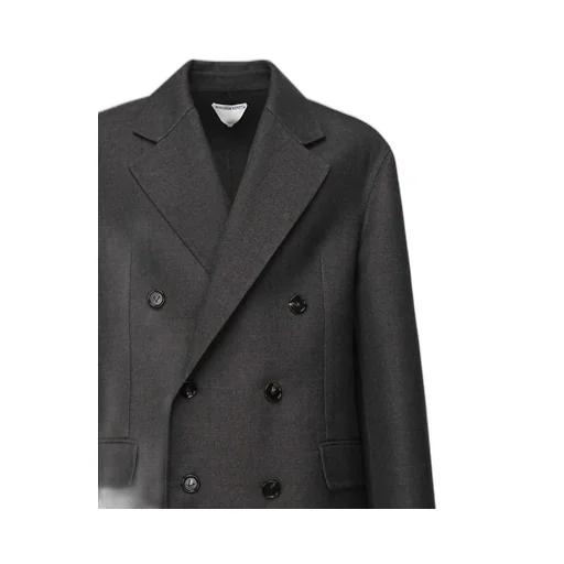 Double-Breasted Wool Coat