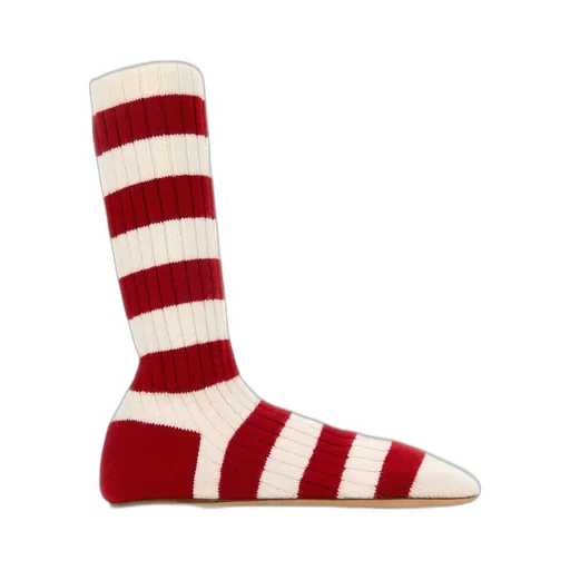 Striped Knee-High Socks