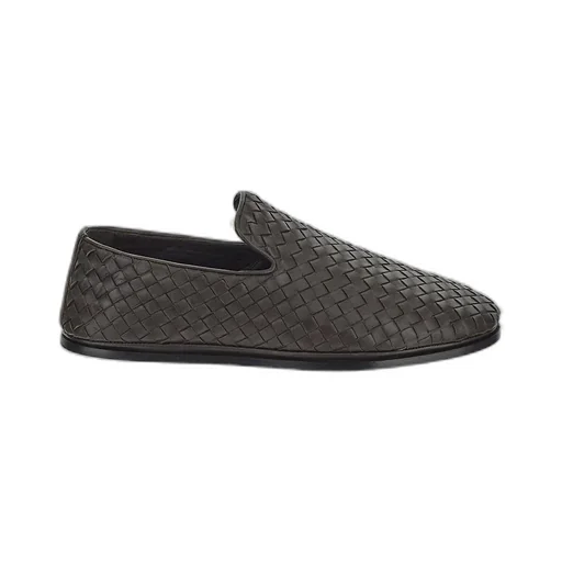 Woven Leather Loafers